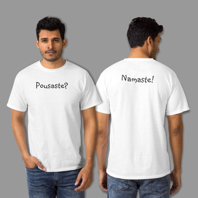 Camiseta Funny Namaste (Subido por el creador)
