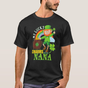 Camiseta Funny Nana Paddy Day St Patricks Lucky Charms Call