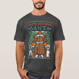 Camiseta Funny Navidades ateos Felices cumpleaños Santa