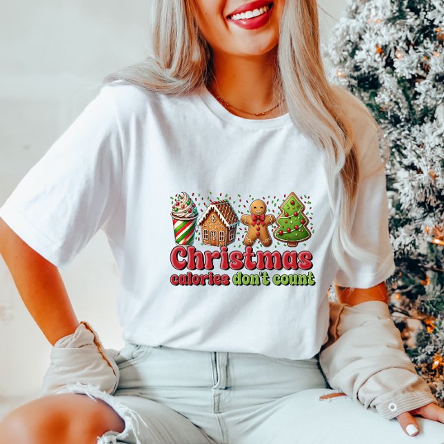 Camiseta Funny Navidades Calories T-Shirt (Subido por el creador)