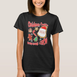 Camiseta Funny Navidades Cute Cookie Baking Crew Family