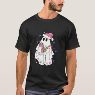 Camiseta Funny Navidades de Boo Jee Ghost de Navidad ilumin