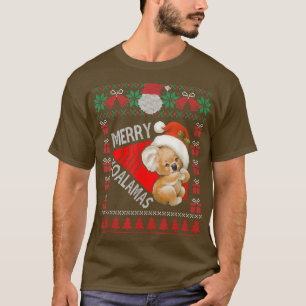 Camiseta Funny Navidades de Koala alumbran frágiles navidad