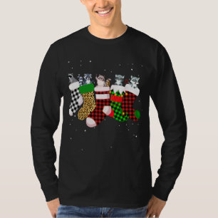 Camiseta Funny Navidades de mapache soplan disstume merry X