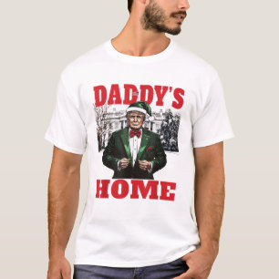 Camiseta Funny Navidades de Trump en casa Casa Blanca