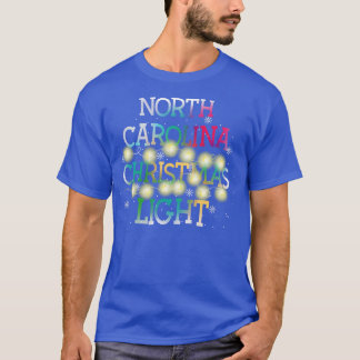Camiseta Funny Navidades estatales de olina del Norte encie