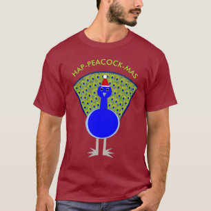 Camiseta Funny Navidades Peacock Personalizado