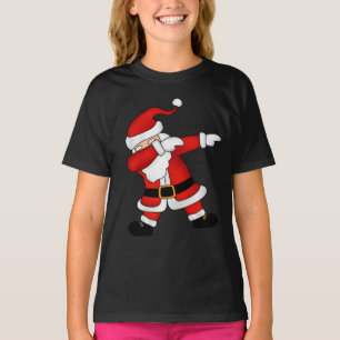 Camiseta Funny Navidades Santa Claus Dabbing T-Shirt