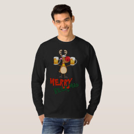 Camiseta Funny Navidades T para los amantes de las CERVEZAS