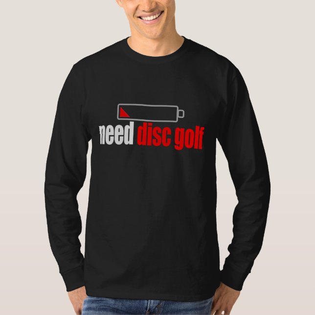 Camiseta Funny Need Disk Golf Ultimate Player Golf Desig (Anverso)
