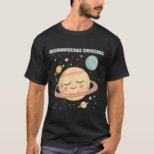 Camiseta Funny Neurodiverso Universo Sped Teachsm Aw