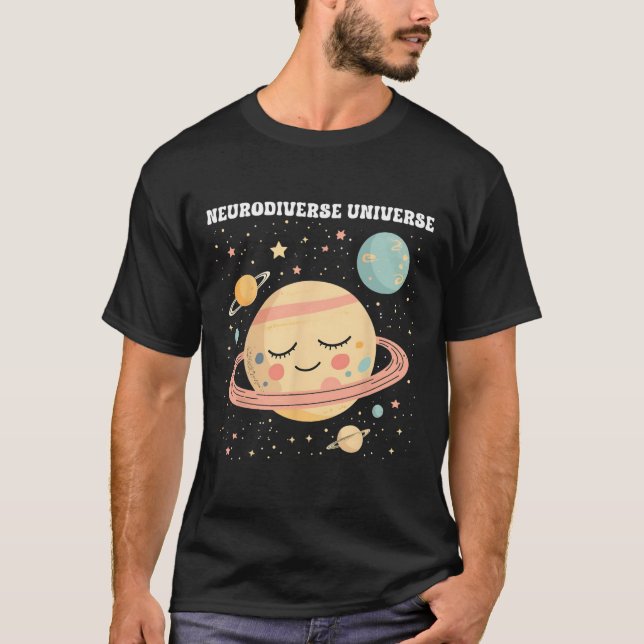 Camiseta Funny Neurodiverso Universo Sped Teachsm Aw (Anverso)