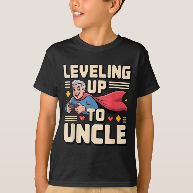 Camiseta Funny New Uncle Art For Uncle Men From Nephew Niec (Anverso)