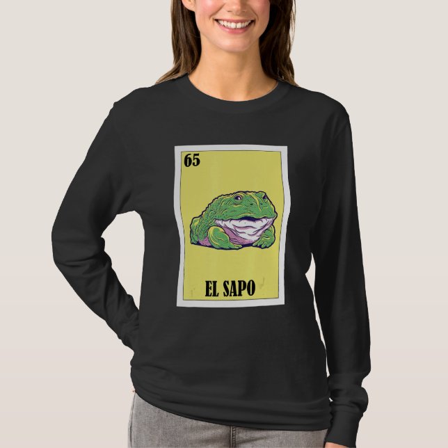 Camiseta Funny Nickname Toad mexicano - El Sapo (Anverso)