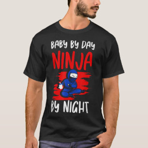 Camiseta Funny Ninjutsu Tee Para NiñosBebé Por Día Ninja Po