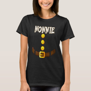 Camiseta Funny Nonnie Navidades Gnome Dwarf Mateo Elf Co