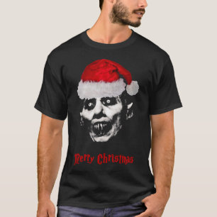 Camiseta Funny Nosferatu Vampire gótico Navidades de horror