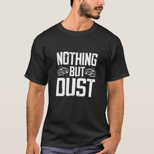 Camiseta Funny Nothing But Dust - Trap Shooting Premium_3 (Anverso)