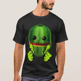 Camiseta Funny novedad deportes fútbol WATERMELON MAN THUMB