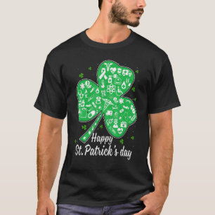 Camiseta Funny Nurs Life Happy St Patricks Day Rn Nicu Lp