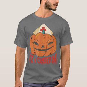 Camiseta Funny Nurse Halloween Pumpkin  Nurse Day, Life Mot