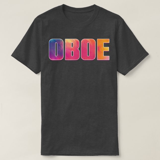 Camiseta Funny Oboist Music Orchestra Cool Oboe Design 883 (Diseño del anverso)