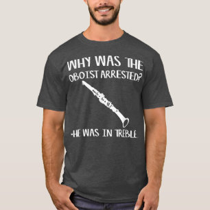Camiseta Funny Oboist Music Orchestra Sarcastic Oboe Player