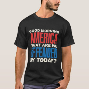 Camiseta Funny Ofendió La Corrección Política Estadounidens