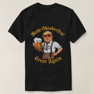 Camiseta Funny Oktoberfest Trump Beer Shirt