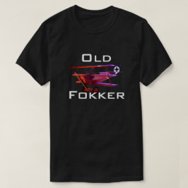 Camiseta Funny "Old Fokker"