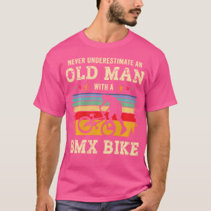 Camiseta Funny Old Man Bmx Bmx Bike Riker Guay Dad