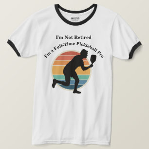 Camiseta Funny Old Man Pickleball Paddle Player Retro