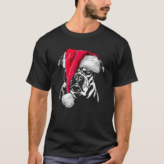 Camiseta Funny Olde English Bulldog Christmas  dog gift  fo (Anverso)