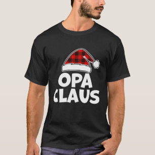 Camiseta Funny Opa Claus Navidades Pajamas Santa Gift