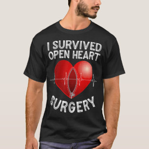 Camiseta Funny Open Heart Cirugía Regalo Hombres Guay Sobre