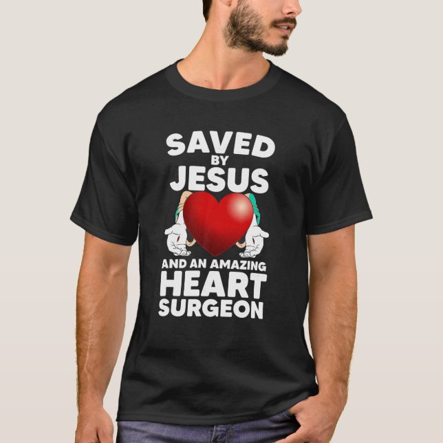 Camiseta Funny Open Heart Surgery Design Para Hombres Mujer (Anverso)