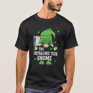 Camiseta Funny Ophthalmic Tech Gnome Optometrist St Patrick