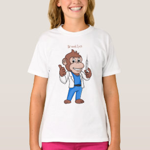 Camiseta Funny orangutan ape personalizado médica