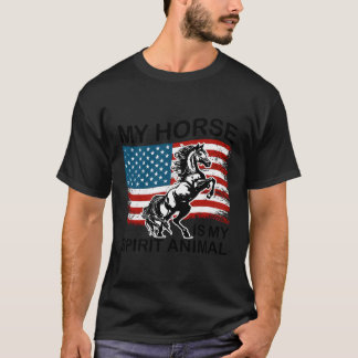 Camiseta Funny Orgullo Bandera Estadounidense Derby Day Car
