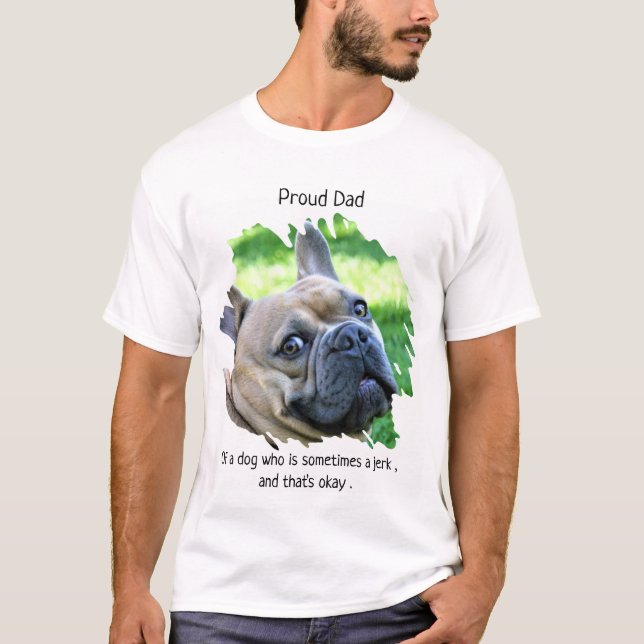 Camiseta Funny Orgullo Perro Papá (Anverso)