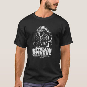 Camiseta Funny Orgulloso Italiano Spinone la gente más geni
