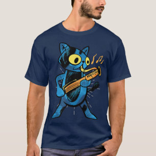 Camiseta Funny Orquesta de Música Basonista Jugando Basso