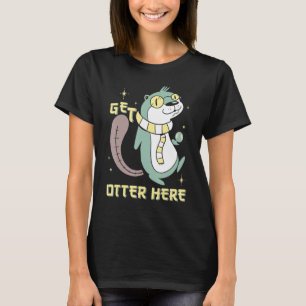 Camiseta Funny Otter Pun