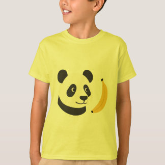 Camiseta Funny Panda Banana Kids T-Shirt
