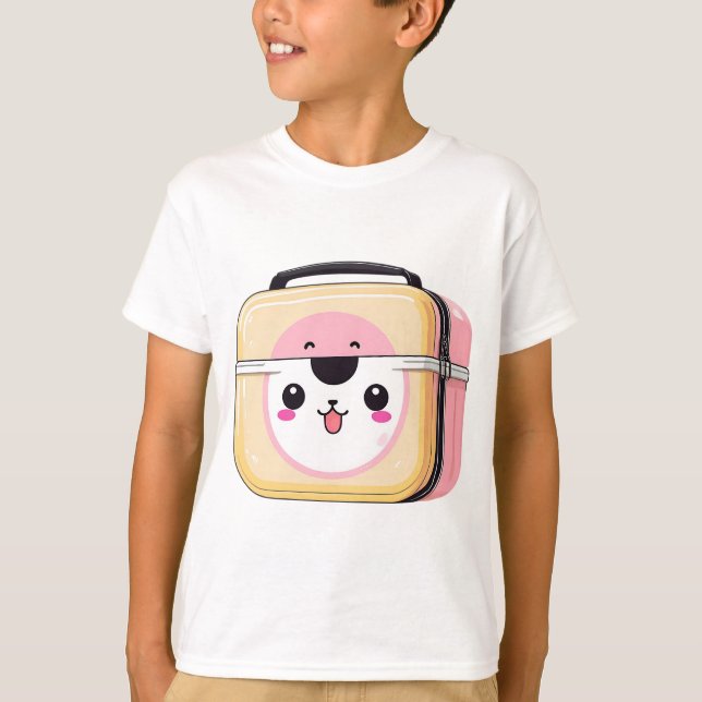 Camiseta Funny Panda Love Suitcase (Anverso)