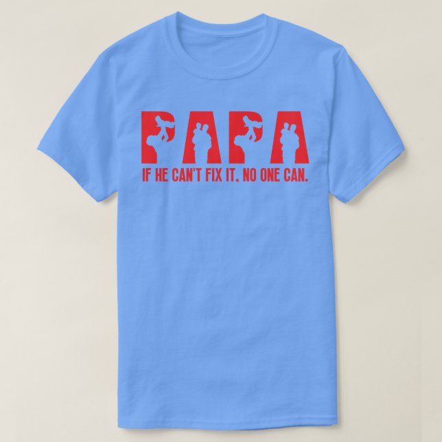 Camiseta Funny Papa Birthday 16 (Diseño del anverso)