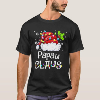Camiseta Funny Papaw Claus Navidades Pajamas Santa
