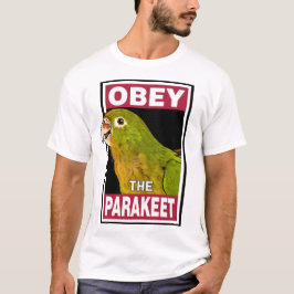 Camiseta Funny Parakeet Azteca - Arte de pájaro