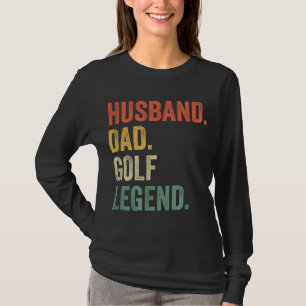 Camiseta Funny pareja de golf Dad Leend Golfing Fathe
