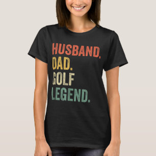 Camiseta Funny pareja de golf Dad Leend Golfing Fathe